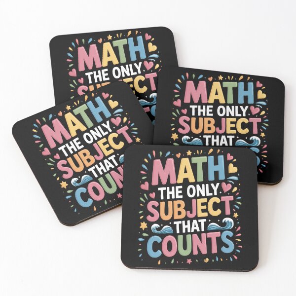 Item preview, Math The Only Subject That Counts designed and sold by NicolaMail.