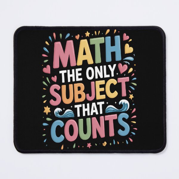 Item preview, Math The Only Subject That Counts designed and sold by NicolaMail.