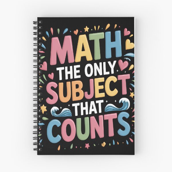 Item preview, Math The Only Subject That Counts designed and sold by NicolaMail.