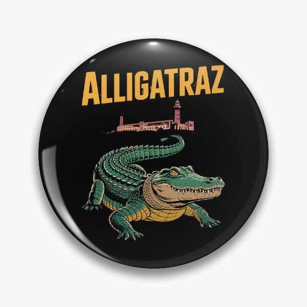 Item preview, Alligatraz Florida Everglades Men Women Alligator Alcatraz  designed and sold by DigitaldeligArt.