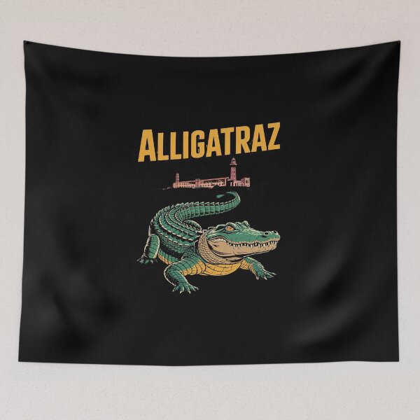 Item preview, Alligatraz Florida Everglades Men Women Alligator Alcatraz  designed and sold by DigitaldeligArt.