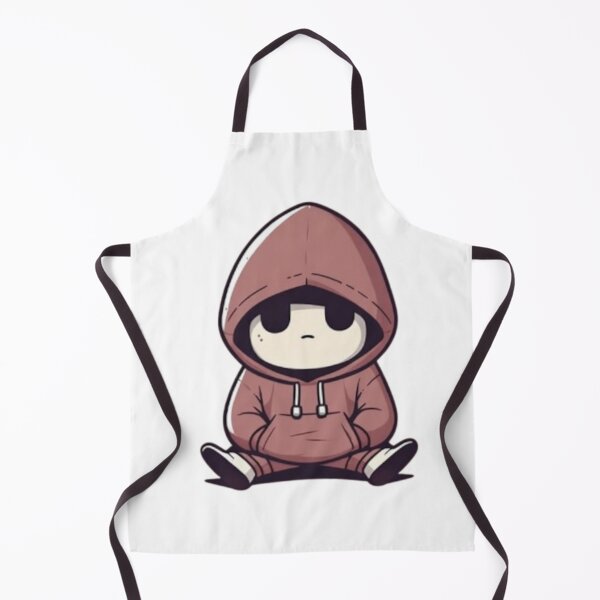 Item preview, Tired Cartoon Character Illustration – Relatable Hoodie Aesthetic designed and sold by BlueYasmine.
