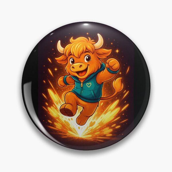 Item preview, Bodhi the Highlands Dreamblazer - Neon Action Pose  designed and sold by The Dreamblazers.