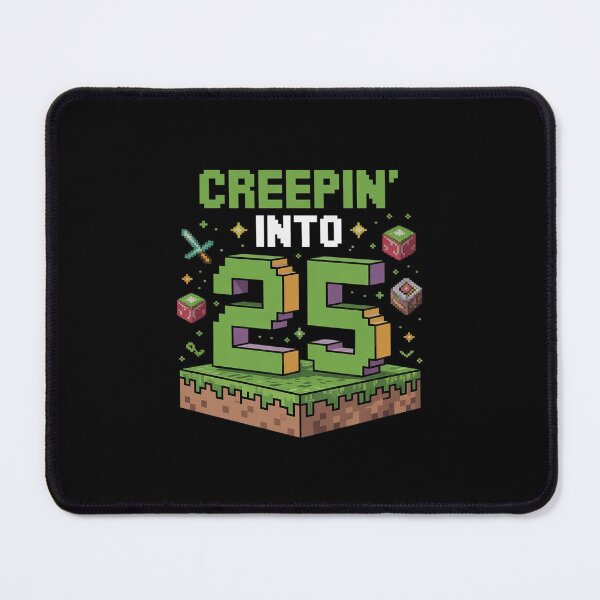 Item preview, 25th Birthday Gamer Pixel Creepin’ Into 25 Video Game Party designed and sold by DigitaldeligArt.