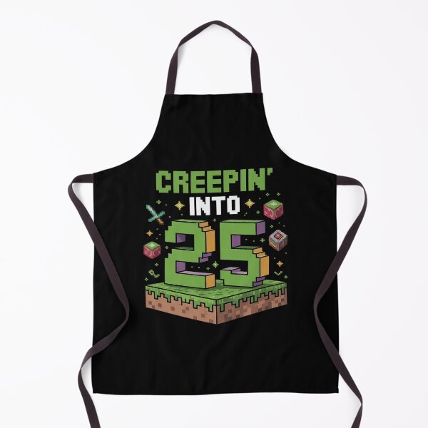Item preview, 25th Birthday Gamer Pixel Creepin’ Into 25 Video Game Party  designed and sold by DigitaldeligArt.
