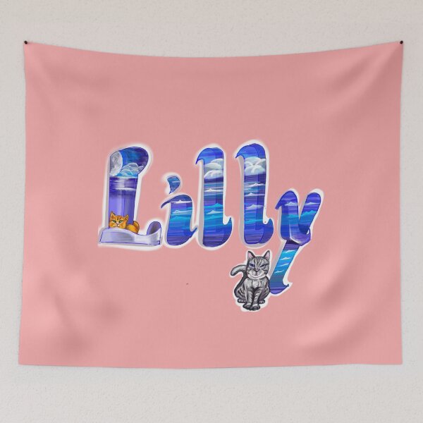 Item preview, Lilly personalized custom name for girls and women  designed and sold by Artonmytee.