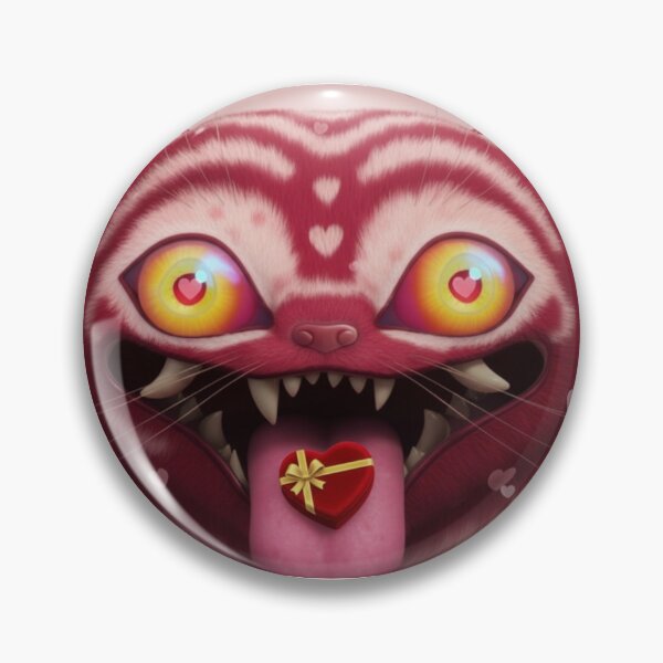 Item preview, Valentines  Kpop Demon Hunters Blue Tiger Derpy HUNTR/X  Funny Valentine's Day Design / Lovers / Hearts / Cute / Romantic / Gift /Gifts / I Love U / Date designed and sold by TeenLake.