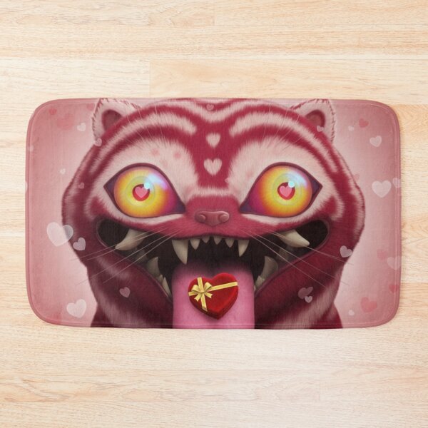 Item preview, Valentines  Kpop Demon Hunters Blue Tiger Derpy HUNTR/X  Funny Valentine's Day Design / Lovers / Hearts / Cute / Romantic / Gift /Gifts / I Love U / Date designed and sold by TeenLake.