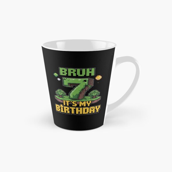 Item preview, Birthday Boy Bruh It's My 7th Birthday Gamer Pixel Number  designed and sold by DigitaldeligArt.