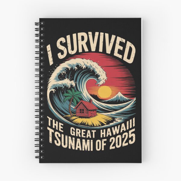 Item preview, I Survived The Great Hawaii Tsunami of 2025 34  designed and sold by MarkLeedsArt.