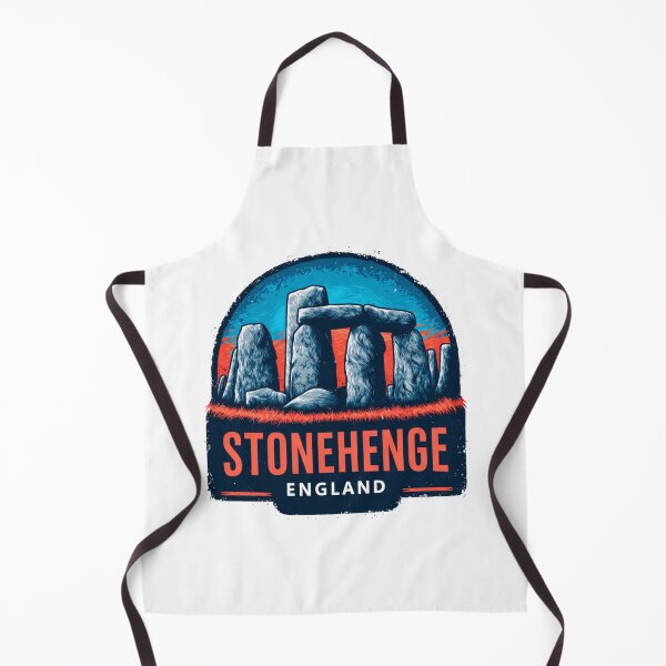 Item preview,  Modern Artistic Stonehenge England Sticker with Vintage Badge Design designed and sold by Blurbean.