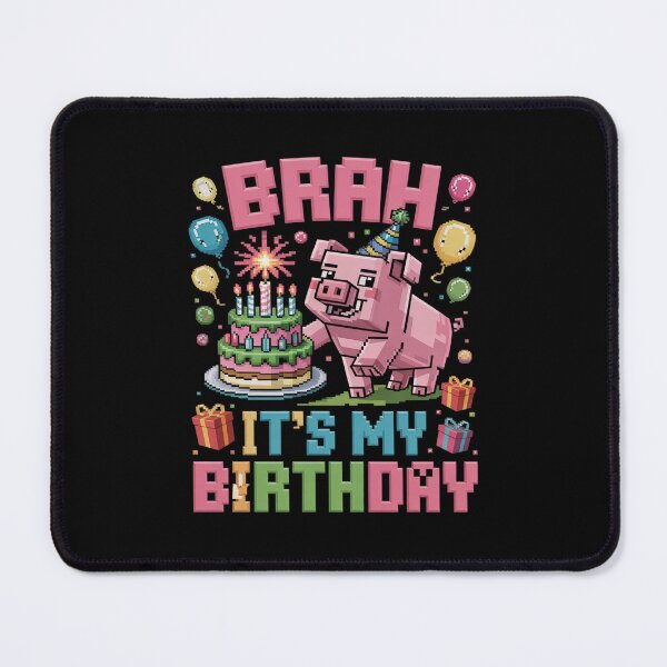 Item preview, Birthday Boy Bruh It's My Birthday Video Game Pixel designed and sold by DigitaldeligArt.