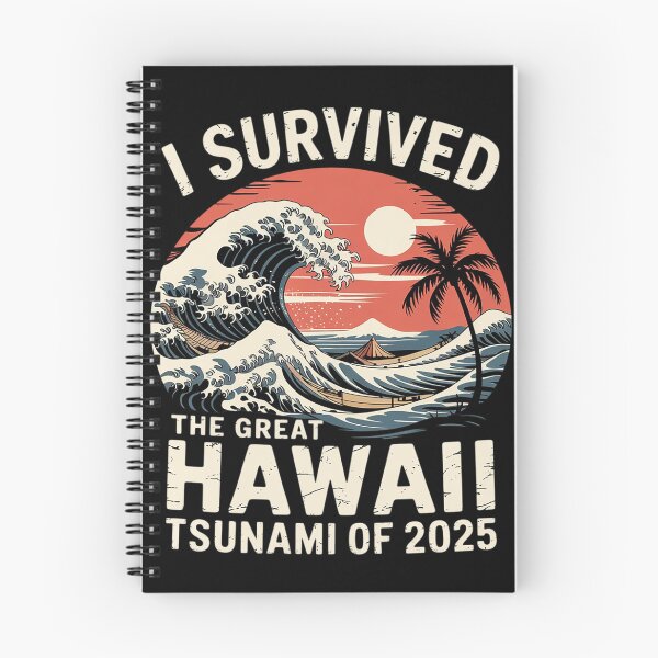 Item preview, I Survived The Great Hawaii Tsunami of 2025 43  designed and sold by MarkLeedsArt.