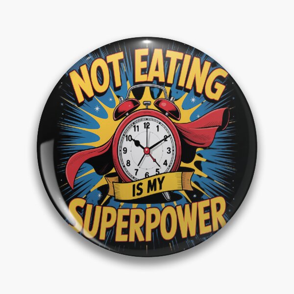 Item preview, Not Eating is my Superpower - Fasting designed and sold by NicolaMail.