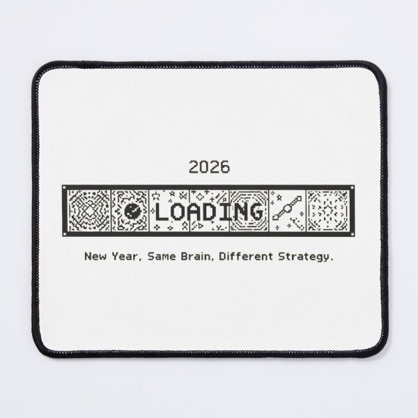 Item preview, 2026 System Update - Neurospicy New Year - ADHD Strategy Art designed and sold by YvkafromPoland.