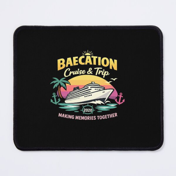 Item preview, BAECATION Cruise & Trip 2026 | Romantic Couple Vacation T-Shirt Design designed and sold by DailyDrivesct.
