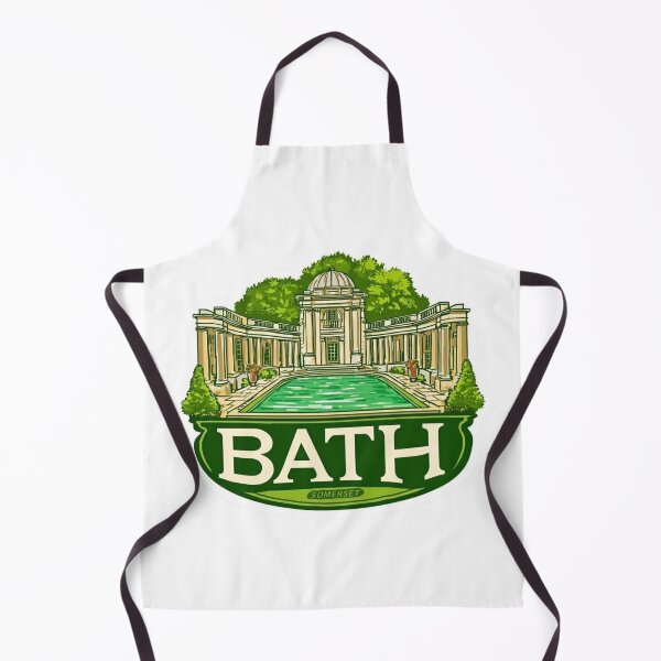Item preview, Vintage Bath Somerset Georgian Architecture Sticker with Royal Crescent Style designed and sold by Blurbean.