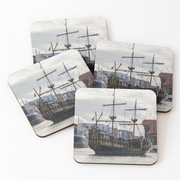 Item preview, View of the Galeon Lew ship replica in Gdansk, Poland designed and sold by WorldScenery.