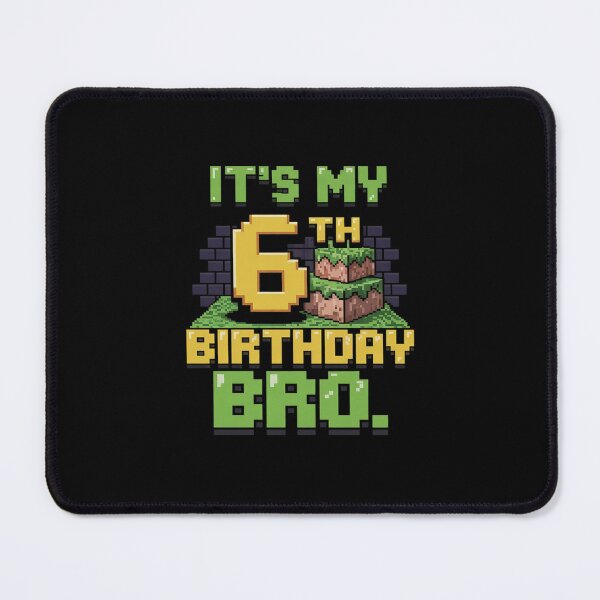 Item preview, Birthday Boy It's My 6th Birthday 6 Year Old Gamer Pixel designed and sold by DigitaldeligArt.