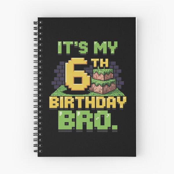 Item preview, Birthday Boy It's My 6th Birthday 6 Year Old Gamer Pixel  designed and sold by DigitaldeligArt.