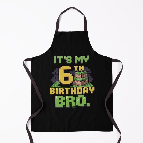 Item preview, Birthday Boy It's My 6th Birthday 6 Year Old Gamer Pixel designed and sold by DigitaldeligArt.