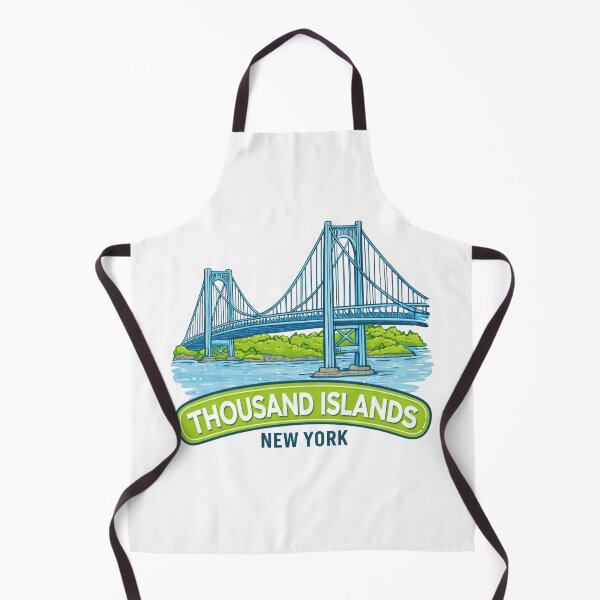 Item preview, Vintage Thousand Islands New York Bridge Sticker with St. Lawrence River Views designed and sold by Blurbean.