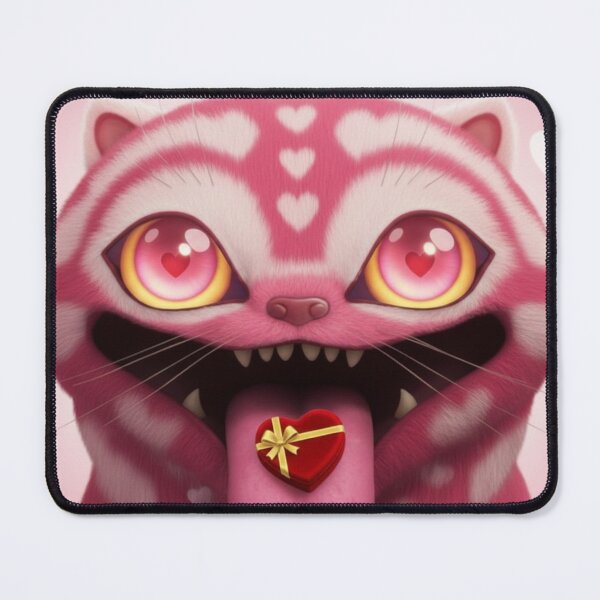 Item preview, Valentines  Kpop Demon Hunters Blue Tiger Derpy HUNTR/X  Funny Valentine's Day Design / Lovers / Hearts / Cute / Romantic / Gift /Gifts / I Love U / Date designed and sold by TeenLake.