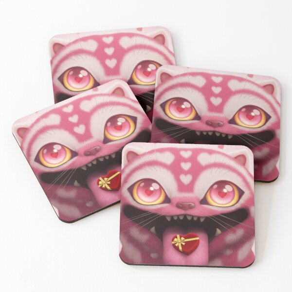 Item preview, Valentines  Kpop Demon Hunters Blue Tiger Derpy HUNTR/X  Funny Valentine's Day Design / Lovers / Hearts / Cute / Romantic / Gift /Gifts / I Love U / Date designed and sold by TeenLake.
