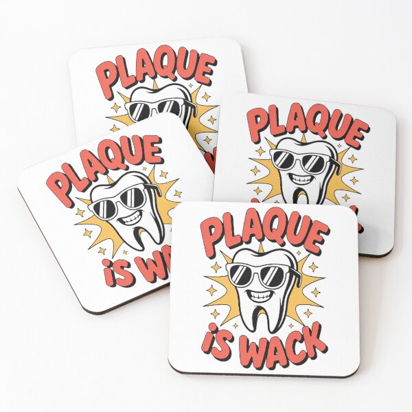 Item preview, Plaque Is Wack - Dentist Tooth Dental Hygienist Assistant designed and sold by NicolaMail.