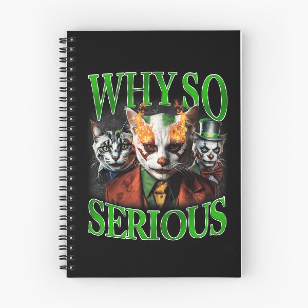 Item preview, Why So Serious Jonkler Cat Meme designed and sold by bngfx.