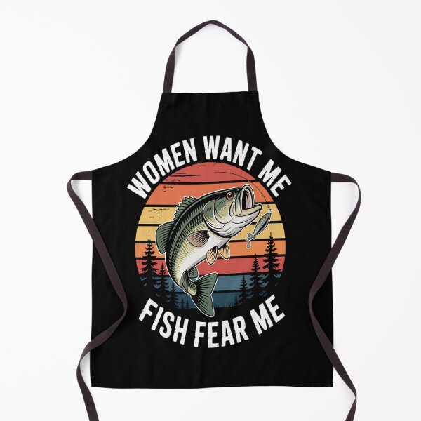 Item preview, In Waters Deep Women Want Me Fish Fear Me designed and sold by TheRetroStyle.