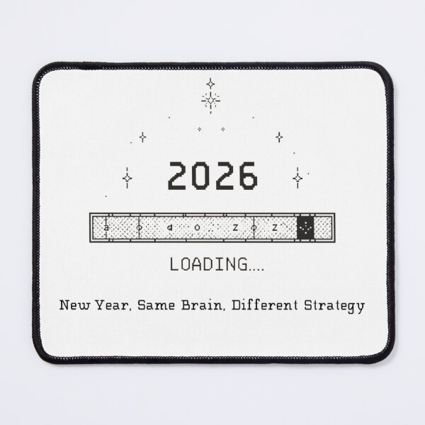 Item preview, 2026 System Update - Neurospicy New Year - ADHD Strategy Art designed and sold by YvkafromPoland.