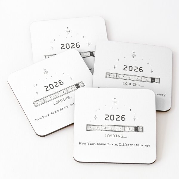 Item preview, 2026 System Update - Neurospicy New Year - ADHD Strategy Art designed and sold by YvkafromPoland.