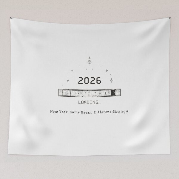 Item preview, 2026 System Update - Neurospicy New Year - ADHD Strategy Art designed and sold by YvkafromPoland.