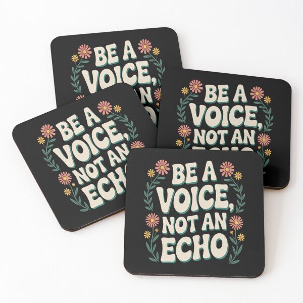 Item preview, Inspire Be A Voice Not An Echo designed and sold by TheRetroStyle.