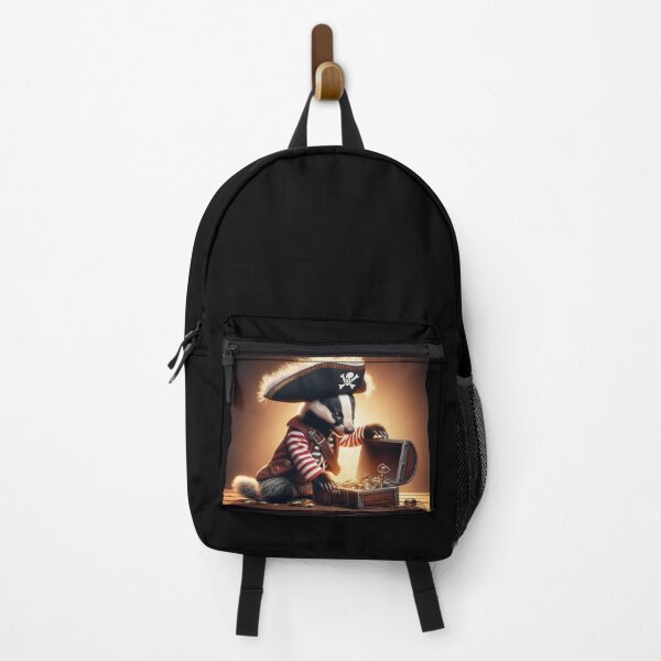 Item preview, Pirate Badger – Treasure Hunt in Style designed and sold by Dogandesighn.