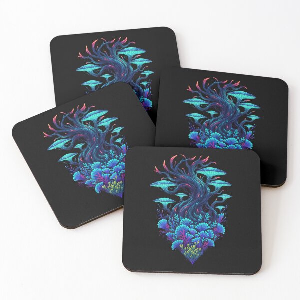 Item preview, Avatar-Inspired Pandora Forest Art – Bioluminescent Fantasy Jungle Nature designed and sold by alllyxispace.