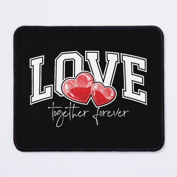 Item preview, Love Together Forever - Perfect Love Typography Gift, W designed and sold by HGstudioDesign.