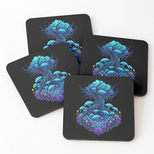 Item preview, Avatar-Inspired Pandora Forest Art – Bioluminescent Fantasy Jungle Nature designed and sold by alllyxispace.