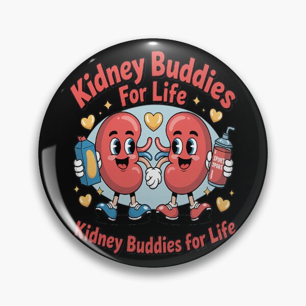 Item preview, Kidney Buddies For Life Donor Recipient designed and sold by TheRetroStyle.