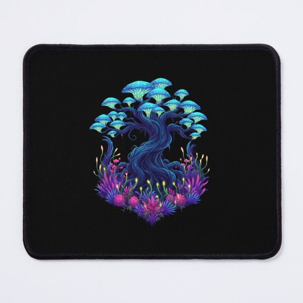 Item preview, Avatar-Inspired Pandora Forest Art – Bioluminescent Fantasy Jungle Nature designed and sold by alllyxispace.