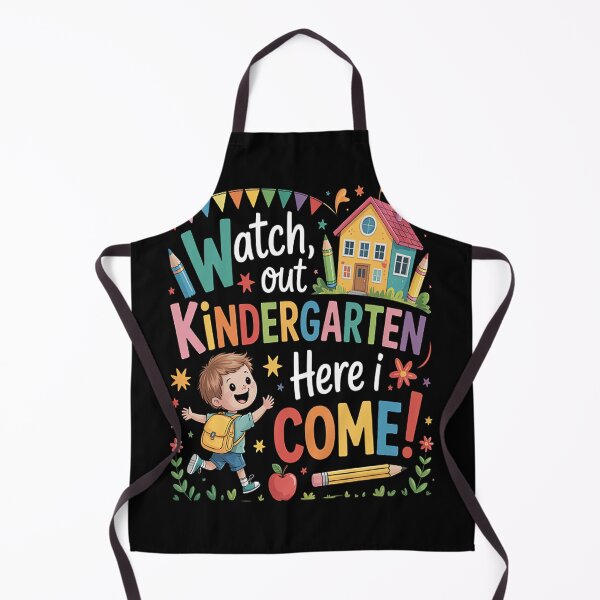 Item preview, Kindergarten Watch Out Here I Come Pencil designed and sold by TheRetroStyle.