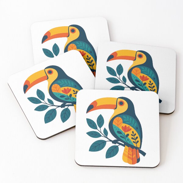 Item preview, Colorful toucan designed and sold by Phanteom.