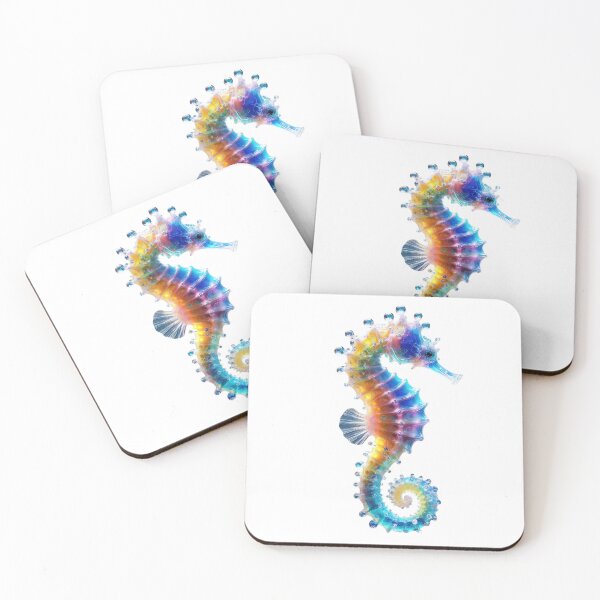 Item preview, Cute Colorful Seahorses designed and sold by GloriousArtSKD.