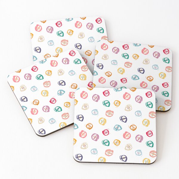 Item preview, No AI - 100 x 100 human mess / Colorful Symbols to Protest Against Improper Use of Technology designed and sold by Elisa Moriconi.