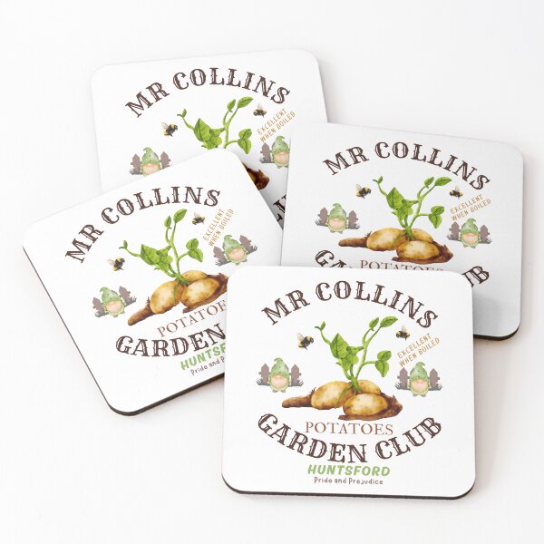 Item preview, Mr. Collins Garden Club, Potatoes designed and sold by SquirrelDesignLLC.