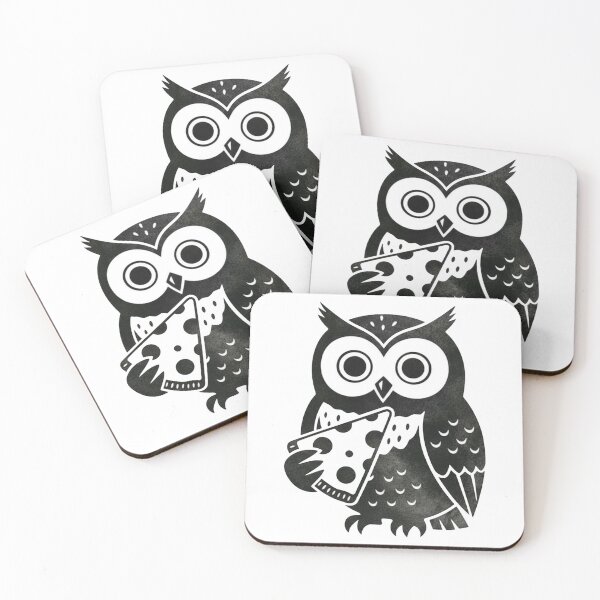 Item preview, Abstract Owl Pizza Slice designed and sold by k3rstman1.
