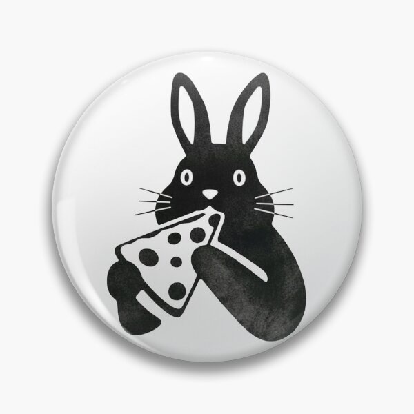 Item preview, Black Rabbit PizzaLover designed and sold by k3rstman1.