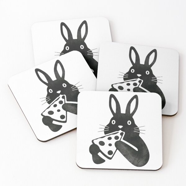 Item preview, Black Rabbit PizzaLover designed and sold by k3rstman1.