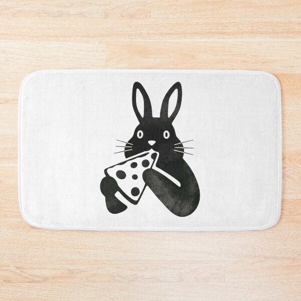 Item preview, Black Rabbit PizzaLover designed and sold by k3rstman1.